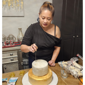 Decorating a Cake